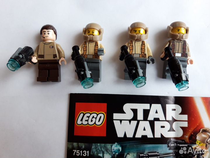 Lego Star Wars 75131 бойцы сопротивления