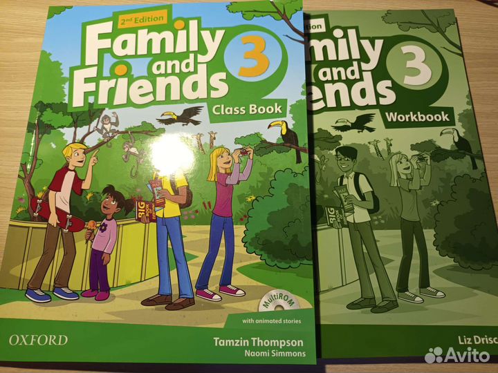 Учебник и пособие Family and Frends 3