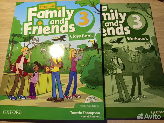 Учебник и пособие Family and Frends 3