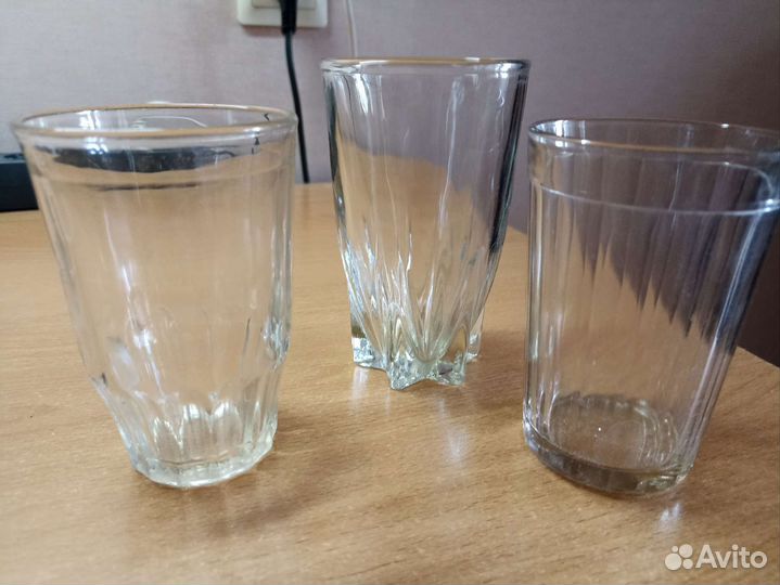 Стаканы СССР. Хрустальные рюмки