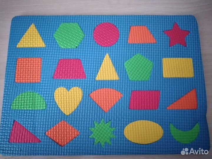 Пазл мягкий геометрические фигуры