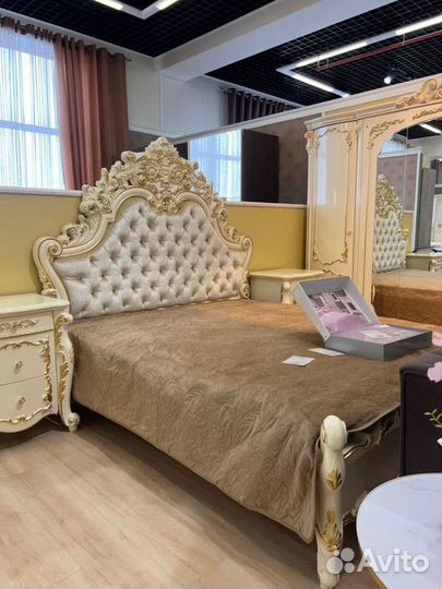 Спальный гарнитур Афина Крем Гарантия