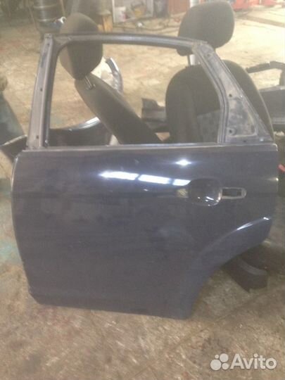 Дверь задняя левая Форд фокус 2 рестайлинг