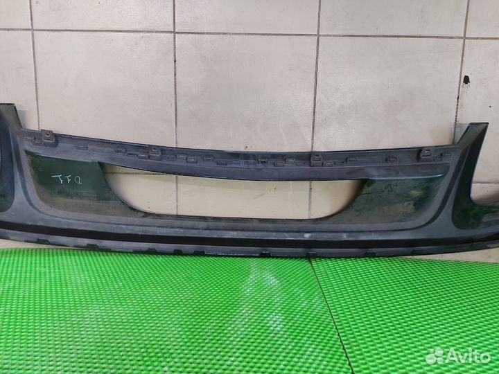 Спойлер (юбка) бампера задний Volkswagen Touareg