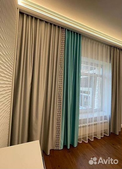 Шторы интерьерные новые