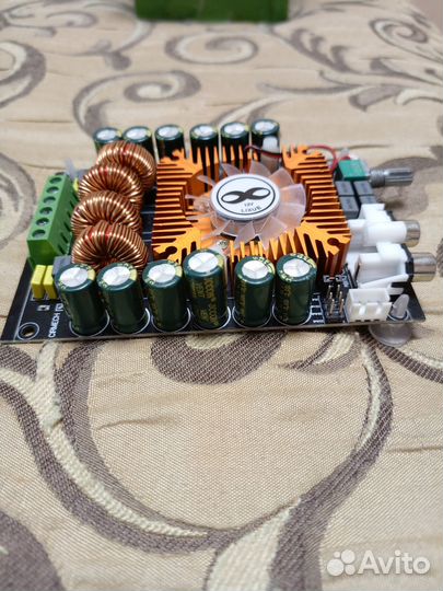 Плата цифрового аудио усилителя пассивных колонок