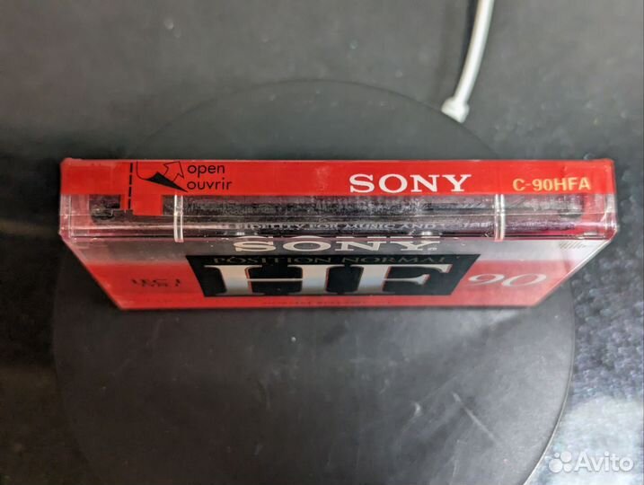 Аудиокассета Sony HF 90 (1996)