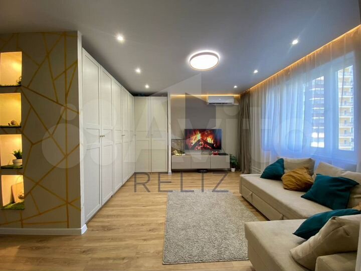 2-к. квартира, 54,8 м², 4/12 эт.
