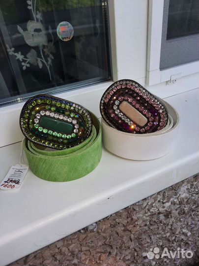 Ремень. Новый. Натуральная кожа. Италия