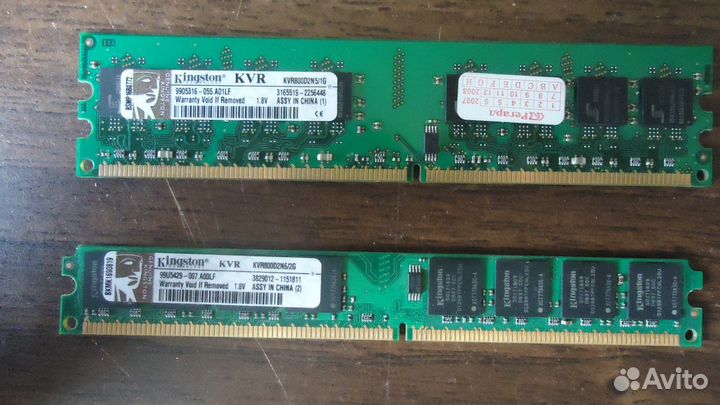 Оперативная память DDR2 kingston