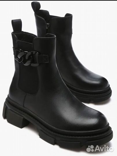 Ботинки челси женские