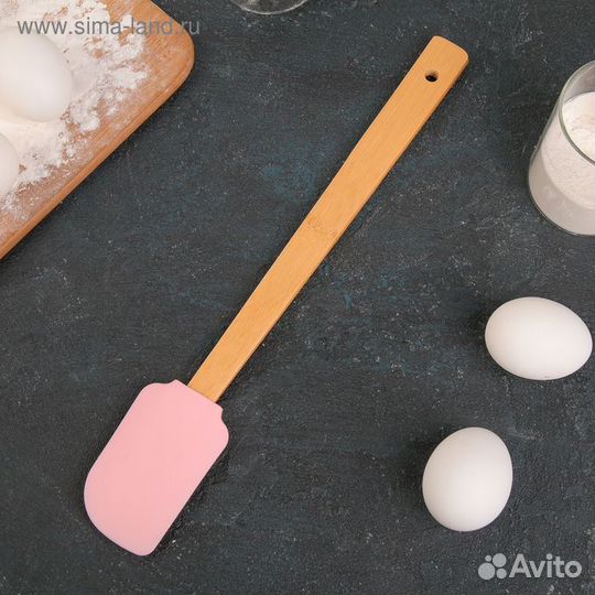 Лопатка Доляна «Домашний помощник», 31 см, цвет ми