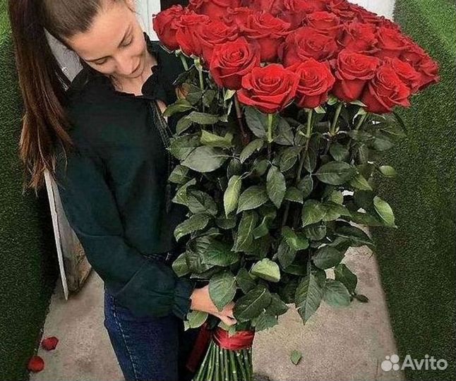 Высокие розы Гигантские розы с доставкой
