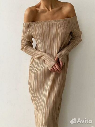 Платье плиссе Ushatava