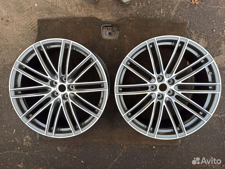 Porsche Macan R21 два диска перед зад ковка