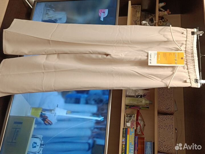 Штаны женские классические, свет бежевый