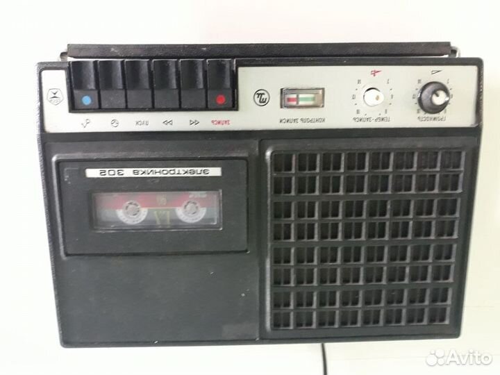 Магнитофон электроника 302