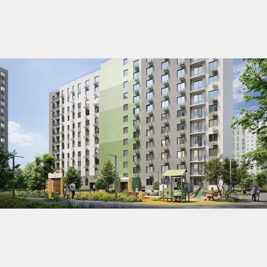 Квартира-студия, 24,1 м², 10/16 эт.