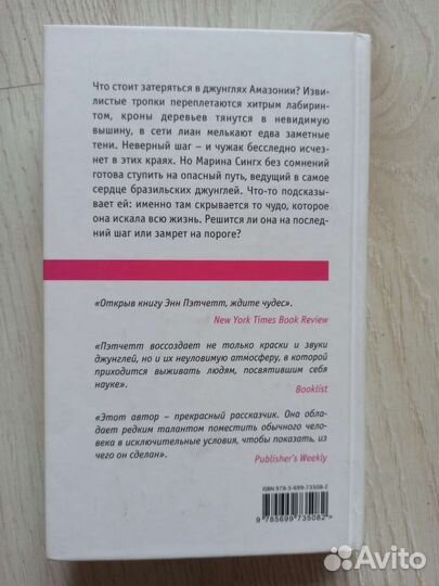 Книга На пороге чудес Пэтчетт Энн