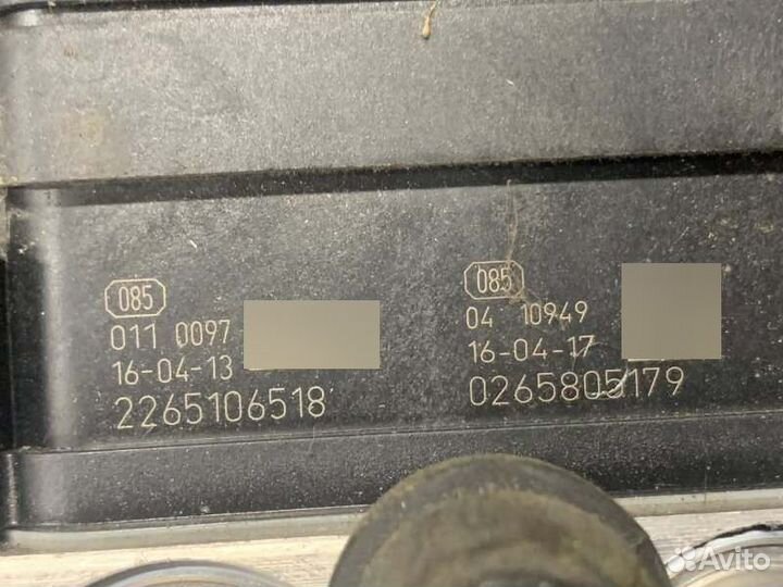 Блок ABS (насос) Renault Duster HSA H4M 2016