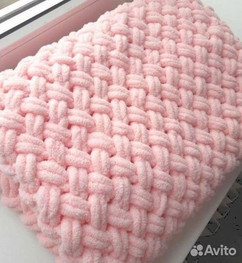 Плед детский плюшевый