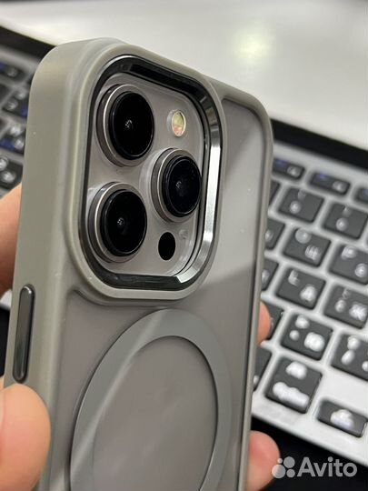 Прозрачный чехол magsafe iPhone 15 pro 15 pro max