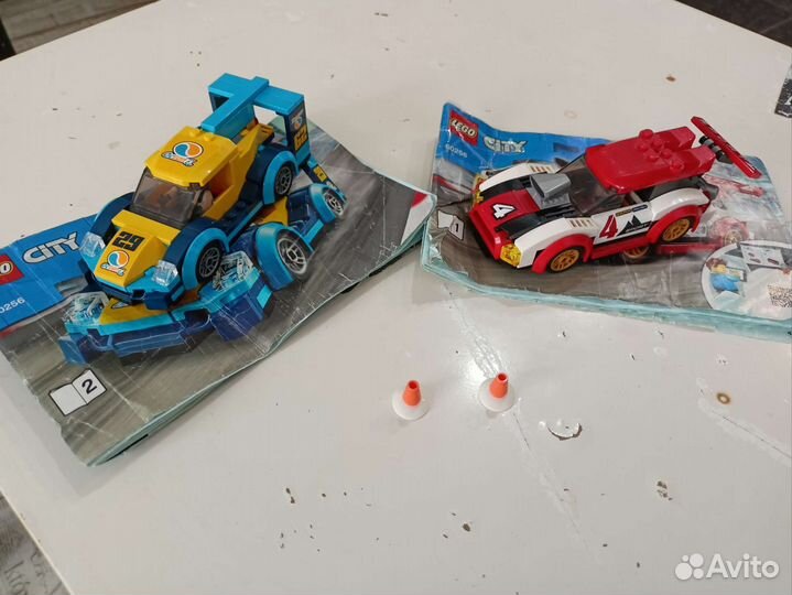 Lego city оригинал гоночные автомобили, 60256