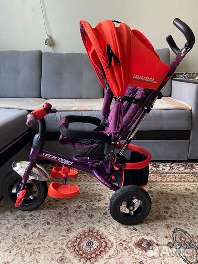 Велосипед детский с ручкой