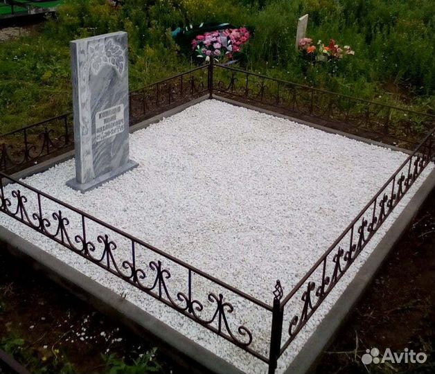 Благоустройство захоронений, могил. Памятники