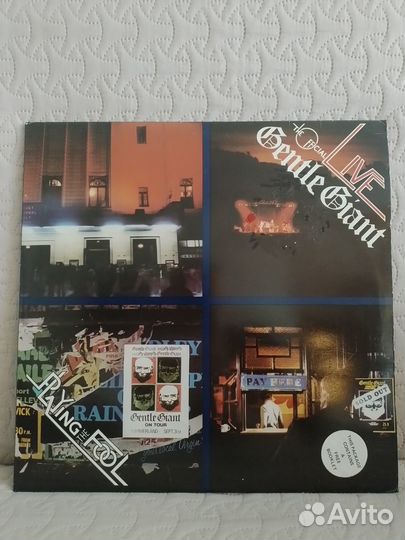 Gentle Giant - Playing The Fool, 1977, LP