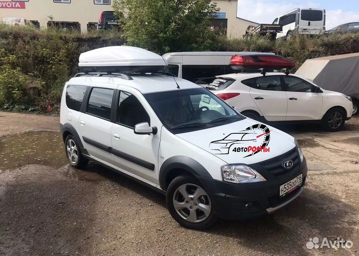 Автобокс на крышу до 100кг объем 520л LADA Largus