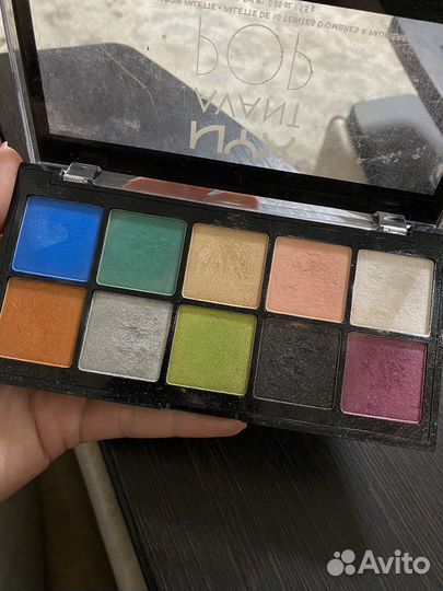 Палетка теней NYX