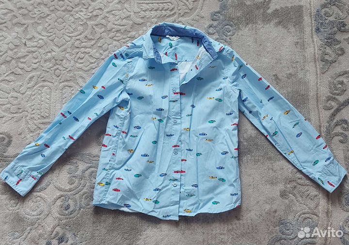 Рубашка и брюки на мальчика 122