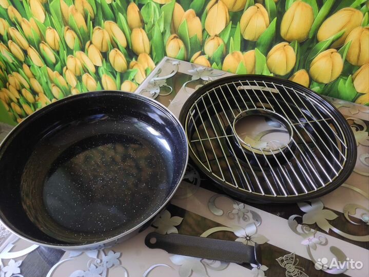 Сковорода гриль газ
