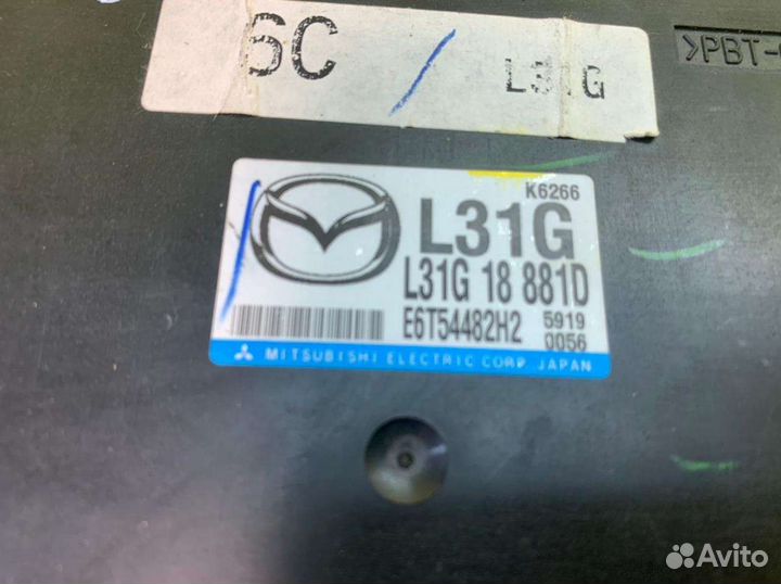 Эбу Двигателя Mazda 6 Atenza GG 2.3 03-07