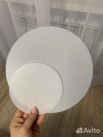 Люстра потолочная светодиодная круглая с пультом