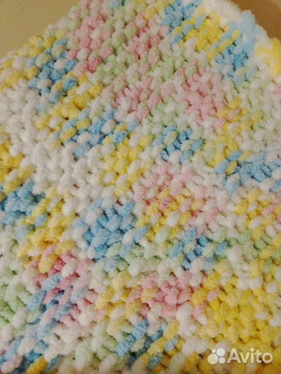 Плед детский плюшевый