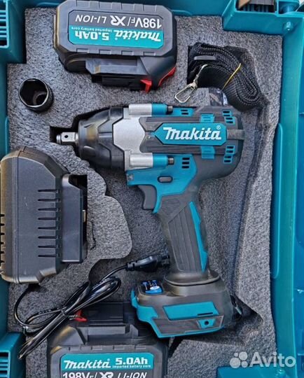 Аккумуляторный гайковерт Makita 800 н.м. (Арт.4081