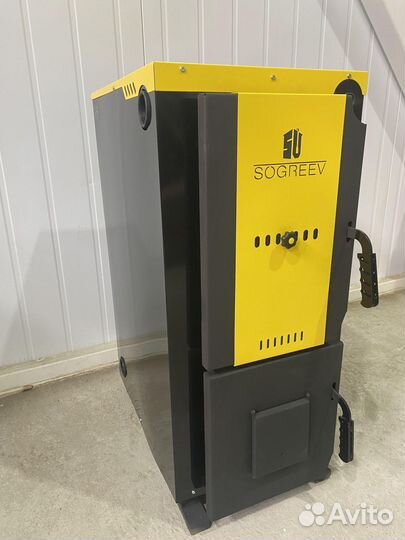 Котел отопления 25 кВт на дровах Eco