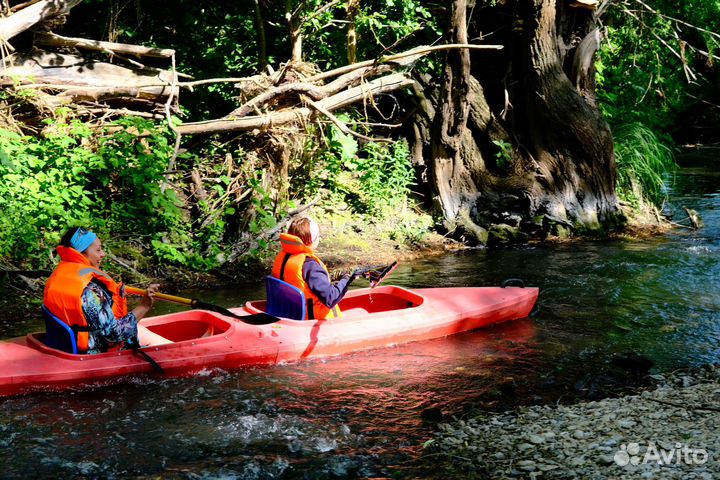 Сплавы по реке на байдарках / каяках