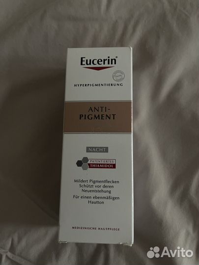 Eucerin anti-pigment крем ночной