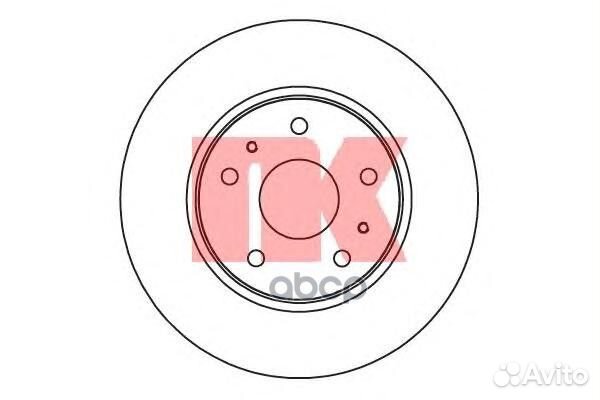 Тормозной диск 205219 Nk