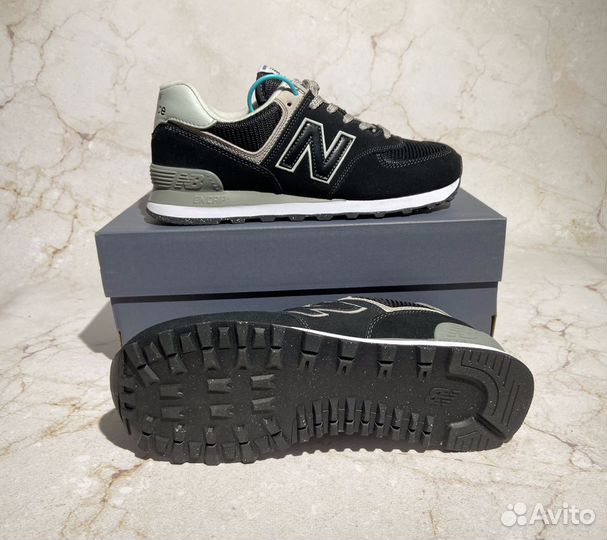 New Balance 574 Black Оригинал