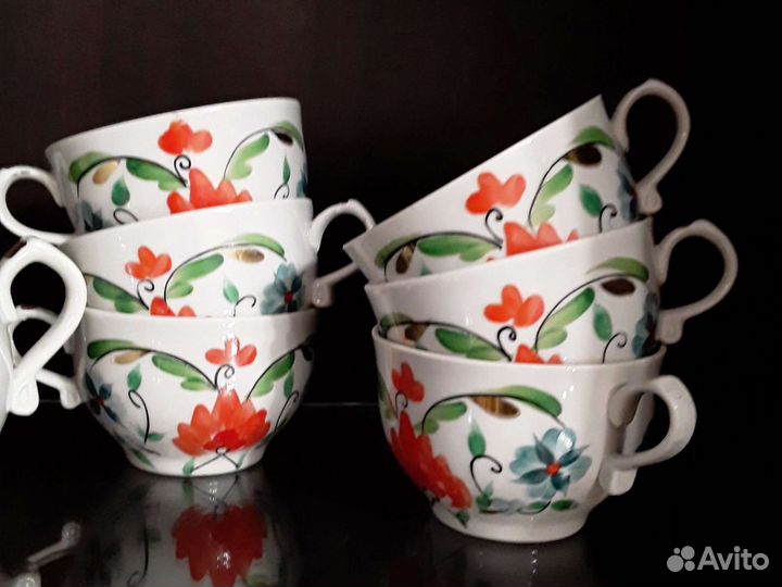 Сервиз чайный Туркменистан, времён СССР