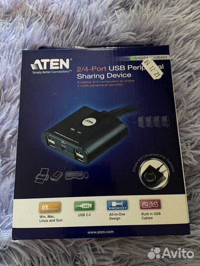USB переключатель aten US224-AT