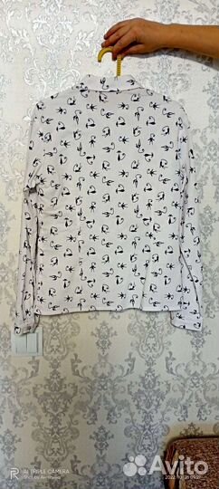 Блузка школьная размер 152