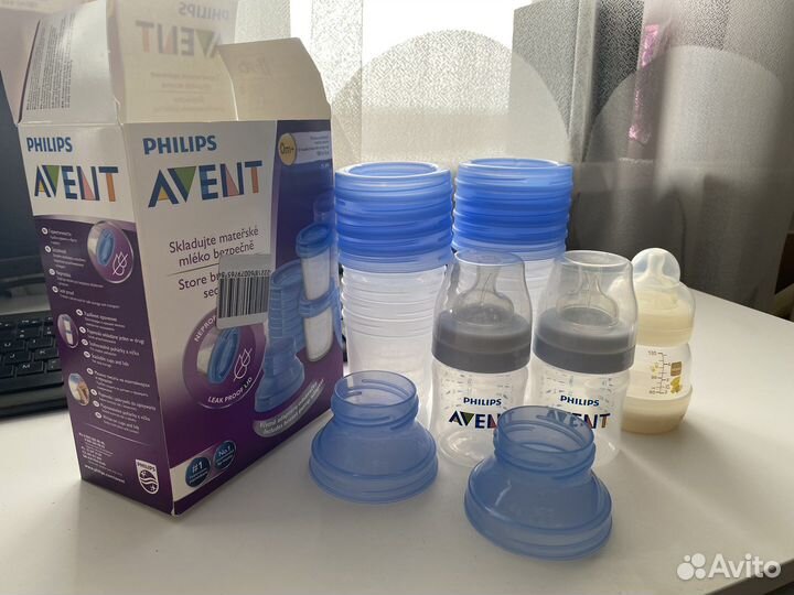 Набор контейнеров Avent для грудного молока