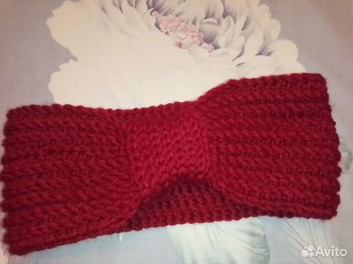 Повязка на голову женская