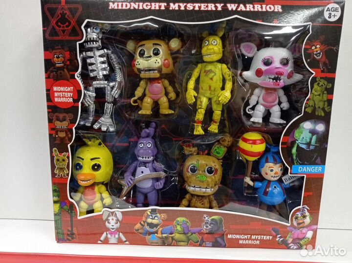 Аниматроники Five nights AT freddy's 8в1 (31729)