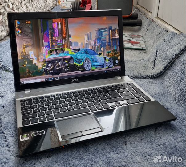 Игровой ноутбук Acer i3/16/GT630M/SSD+HDD
